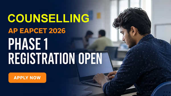 AP EAPCET 2026 కౌన్సెలింగ్ ఎట్టకేలకు ప్రారంభం.. వెంటనే వెబ్ ఆప్షన్లు నమోదు చేయండి