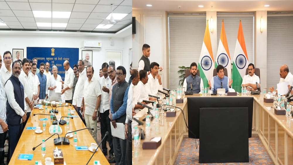Andhra Pradesh: ఆక్వా, పొగాకు రైతుల కష్టాలు తీరేనా.. కేంద్రమంత్రులతో ఏపీ మంత్రుల కీలక భేటీ..