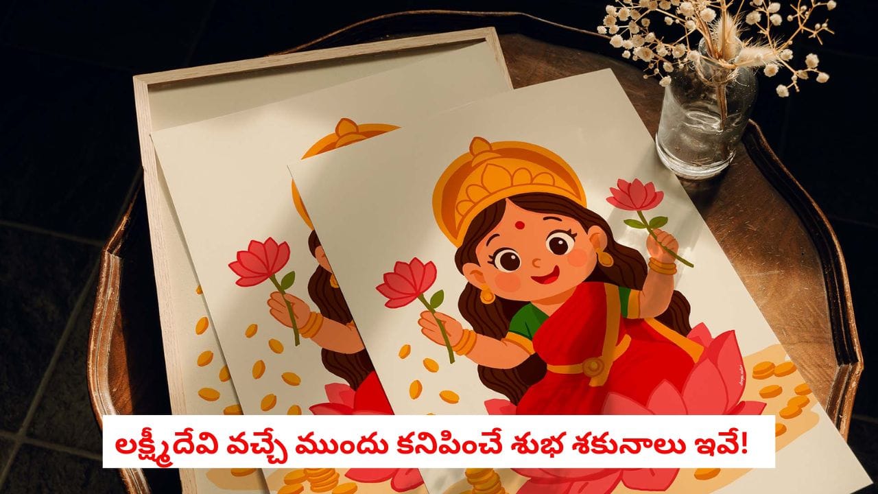 Lakshmi Kataksham: మీ ఇంట్లోకి లక్ష్మీదేవి రాబోతుందా?.. ఆర్థిక అదృష్టాన్ని సూచించే సంకేతాలు ఇవే!