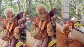 116 ఏళ్ల వయస్సులో తిరుమల కొండ ఎక్కిన వృద్ధురాలు