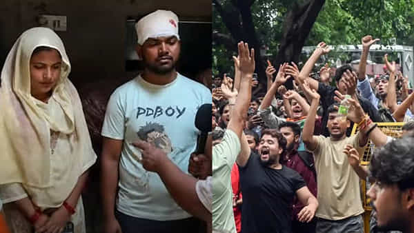 Video: నీట్ నిరసనల్లో పుట్టిన ప్రేమ.. లాఠీఛార్జ్తో ఒక్కటైన జంట.. సినిమాను మించిన రియల్ లవ్ స్టోరీ..