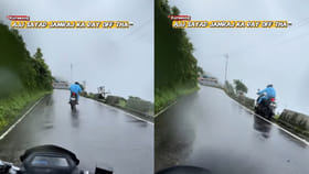 యముడి నుంచి ఫోన్.. కనెక్ట్ కాకపోవడంతో బతికిపోయిన బైకర్..