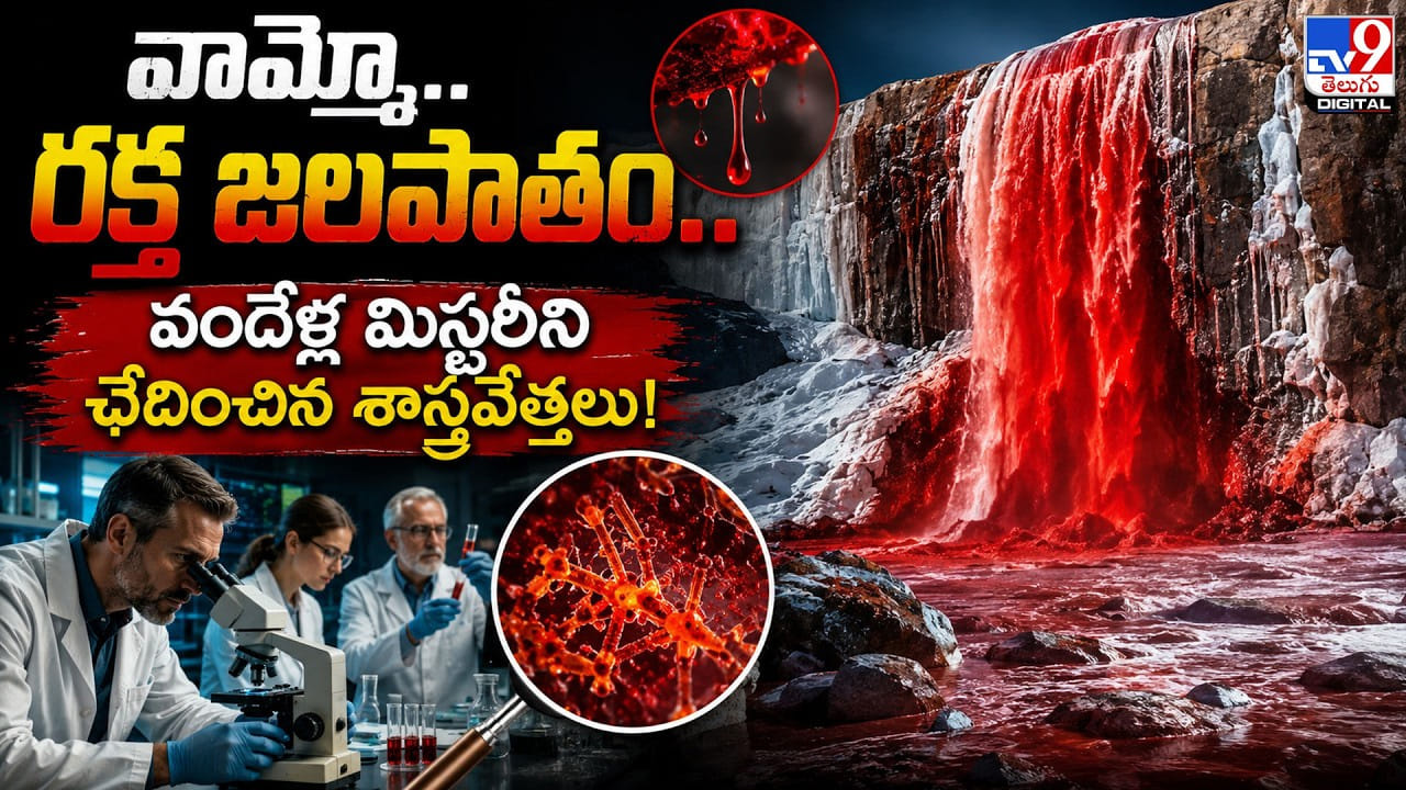 వామ్మో.. రక్త జలపాతం.. వందేళ్ల మిస్టరీని ఛేదించిన శాస్త్రవేత్తలు!
