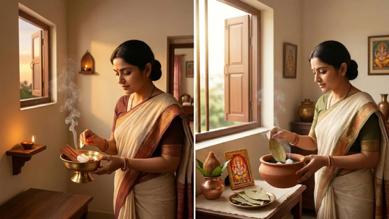 ఈ పరిహారాలు చేసేటప్పుడు గుర్తుంచుకోవాల్సిన విషయాలు:
కర్పూరాన్ని ఎల్లప్పుడూ సురక్షితమైన పాత్రలో మాత్రమే వెలిగించండి.
మట్టి లేదా ఇత్తడి పాత్రను ఉపయోగించడం శ్రేయస్కరంగా భావిస్తారు.
పరిహారాలను పూర్తి విశ్వాసంతో, నియమ నిష్ఠలతో చేయాలని వాస్తు నిపుణులు సూచిస్తారు.
ఇంటిని శుభ్రంగా ఉంచి, ప్రార్థనతో ఈ పరిహారాలు చేస్తే మరింత శుభఫలితాలు లభిస్తాయని నమ్మకం.
(Disclaimer: ఇవన్నీ వాస్తు శాస్త్రం, సాంప్రదాయ విశ్వాసాల ఆధారంగా ప్రచారంలో ఉన్న పరిహారాలు మాత్రమే. వీటికి శాస్త్రీయ ఆధారాలు నిర్ధారించబడలేదు. వ్యక్తిగత నిర్ణయాలు తీసుకునే ముందు సంబంధిత నిపుణులను సంప్రదించడం మంచిది.)