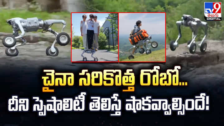 చైనా సరికొత్త రోబో.. దీని స్పెషాలిటీ తెలిస్తే షాకవ్వాల్సిందే! చైనా సరికొత్త రోబో.. దీని స్పెషాలిటీ తెలిస్తే షాకవ్వాల్సిందే!