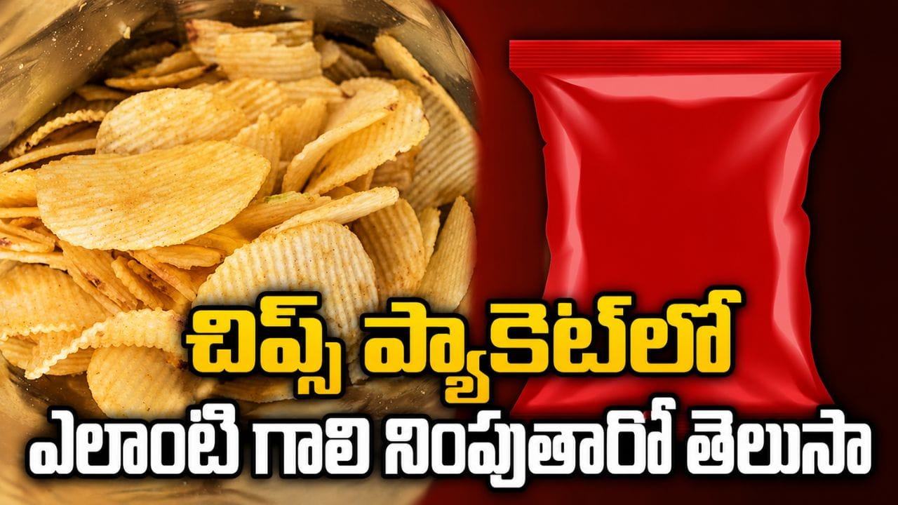 చిప్స్ ప్యాకెట్లో ఉండే గాలిలో ఇంత కథ ఉందా.. అందులో అసలేం వాడతారో తెలుసా..?