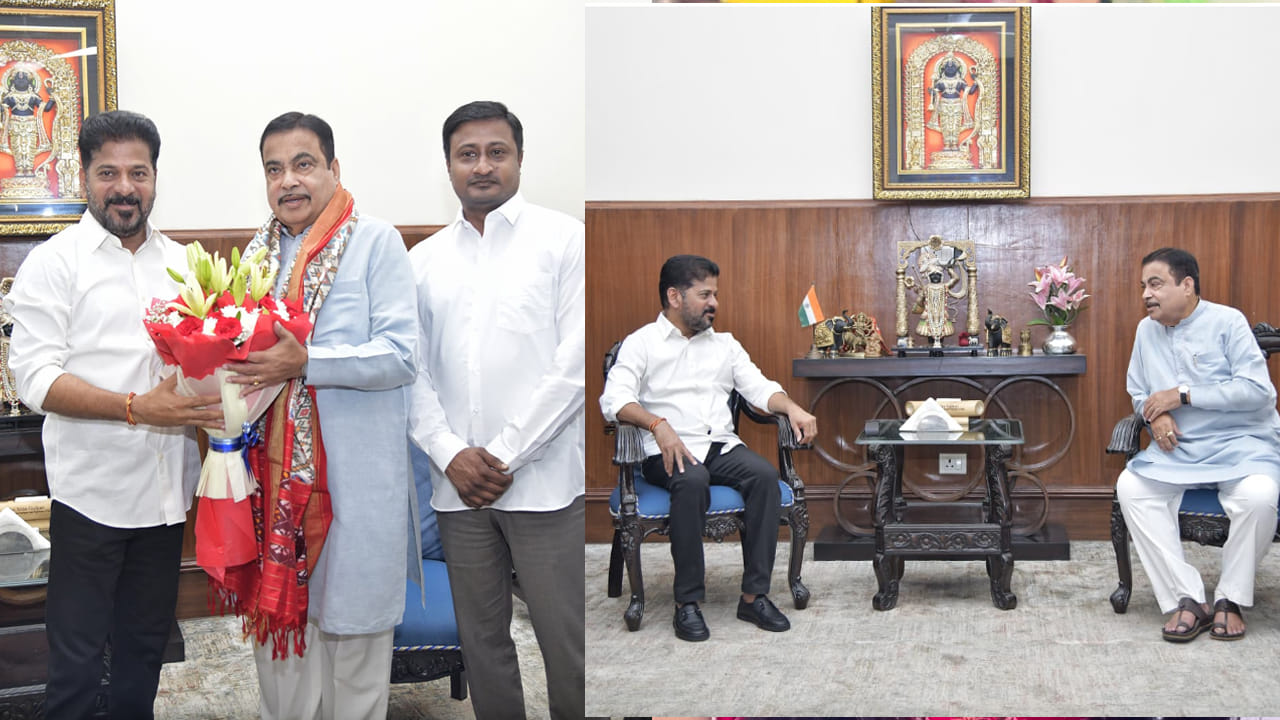 Telangana: హైదరాబాద్ టు అమరావతి రయ్ రయ్.. జెట్ స్పీడ్‌తో ఆర్ఆర్ఆర్ పనులు.. నితిన్ గడ్కరీతో సీఎం రేవంత్...
