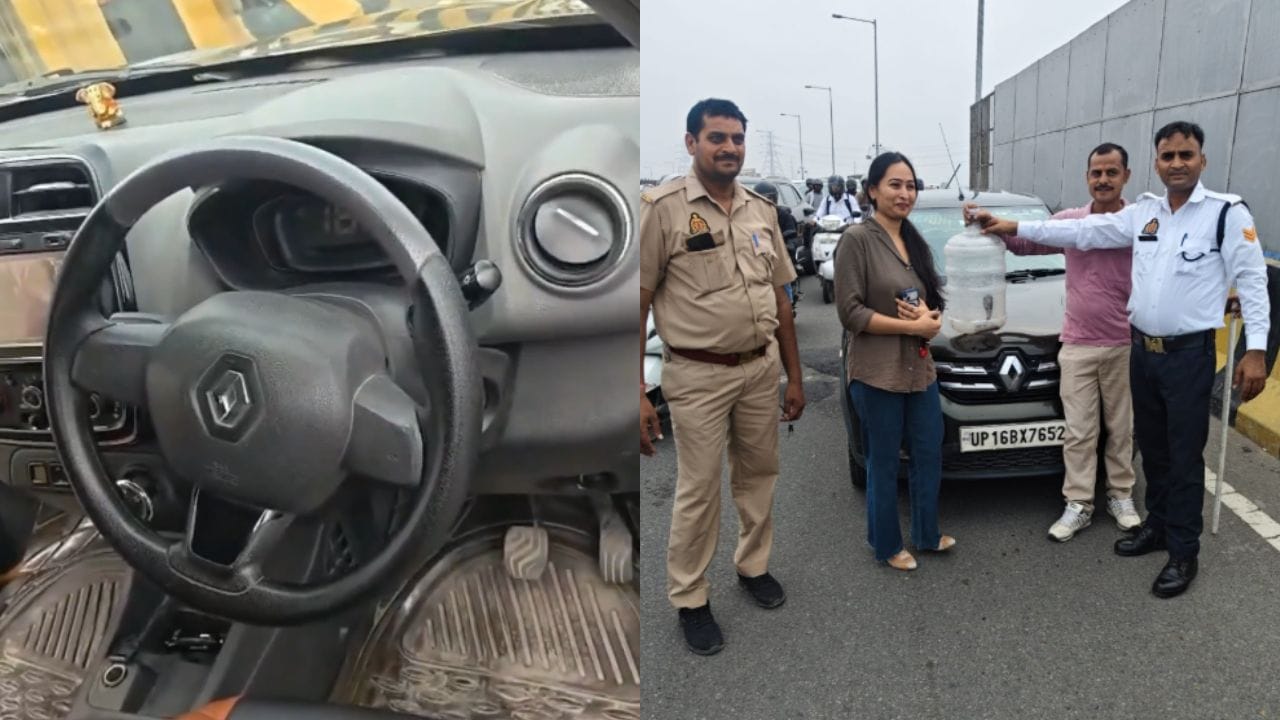 Viral Video: కారు క్యాబిన్లోంచి అదేపనిగా శబ్ధాలు.. ఏంటని ఆపి చూడగా.. గుండె అదిరే సీన్