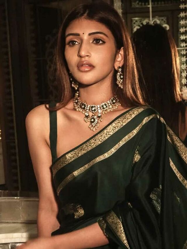 చీరలో ఎంత బాగుందో..క్యూట్ లుక్స్