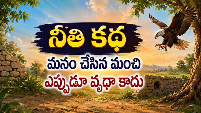 మనం చేసిన మంచి ఎప్పుడూ వృధా కాదు.. నీతి కథ