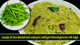 విలేజ్ స్టైల్ గోరుచిక్కుడుకాయ రోటి పచ్చడి