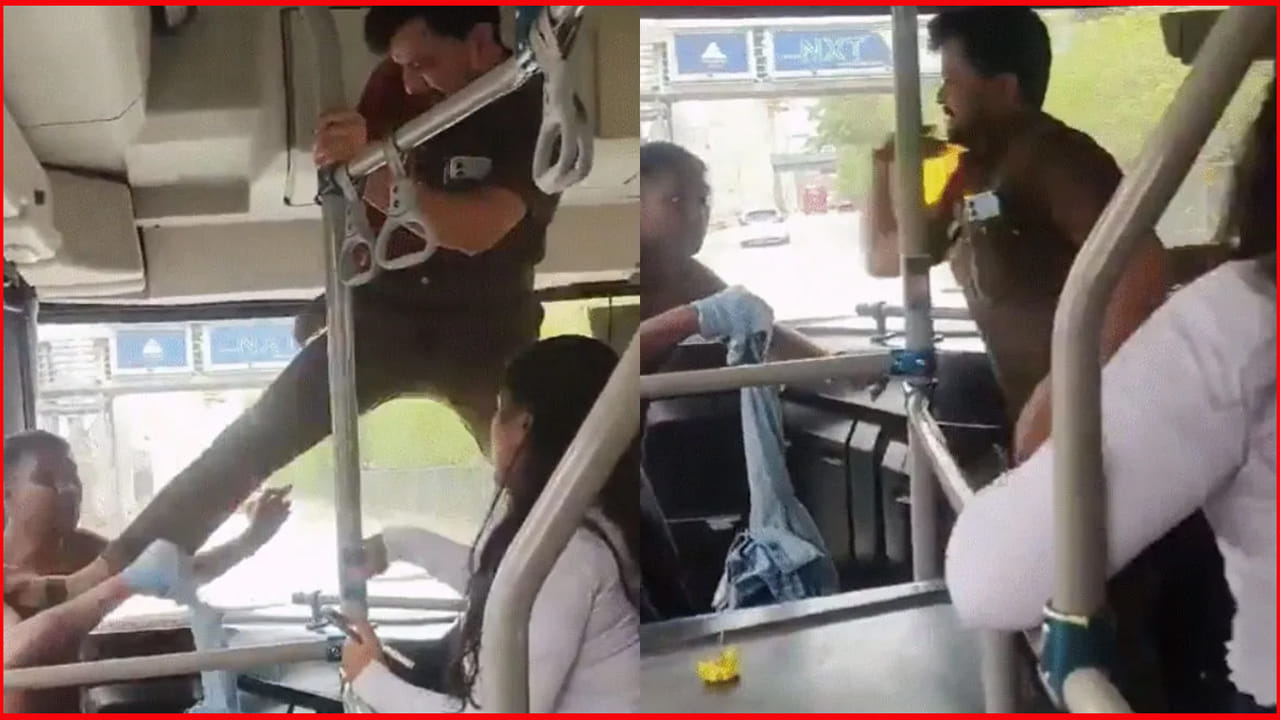 Viral Video: ఆర్టీసీ బస్సులో ఆకతాయి వెకిలి చేష్టలు.. శివాంగిలా మారిన యువతి..!