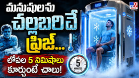 మనుషులను చల్లబరిచే ఫ్రిజ్‌.. లోపల 5 నిమిషాలు కూర్చుంటే చాలు