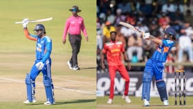 అదరగొట్టిన తిలక్, ఇషాన్.. జింబాబ్వే ముందు భారీ టార్గెట్..