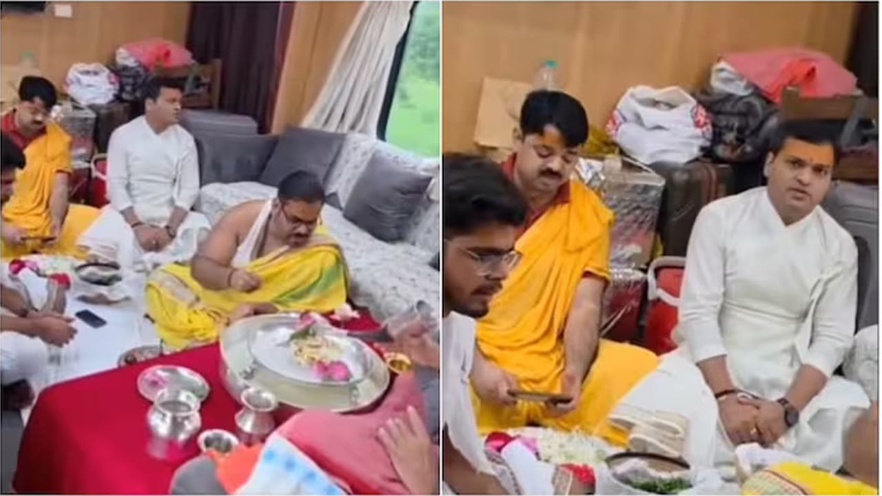 Indian Railways: ఇదేందిరా స్వామి.. కదులుతున్న ట్రైన్లో హోమం.. వైరల్గా మారుతున్న మరో వీడియో..