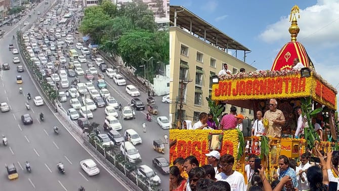 హైదరాబాద్‌లో జగన్నాథ రథయాత్ర.. ఈ రూట్‌లో ట్రాఫిక్ ఆంక్షలు!