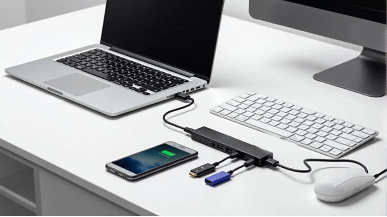 Laptop Or Computer Usb Port