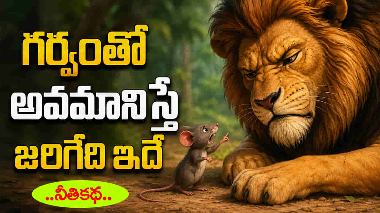 Moral Story: గర్వంతో అవమానిస్తే జరిగేది ఇదే.. సింహం - చిట్టెలుక కథ
