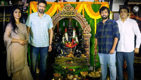 సుమంత్ కొత్త సినిమా.. థియేటర్లలో వారాహి అమ్మవారి విగ్రహాలు