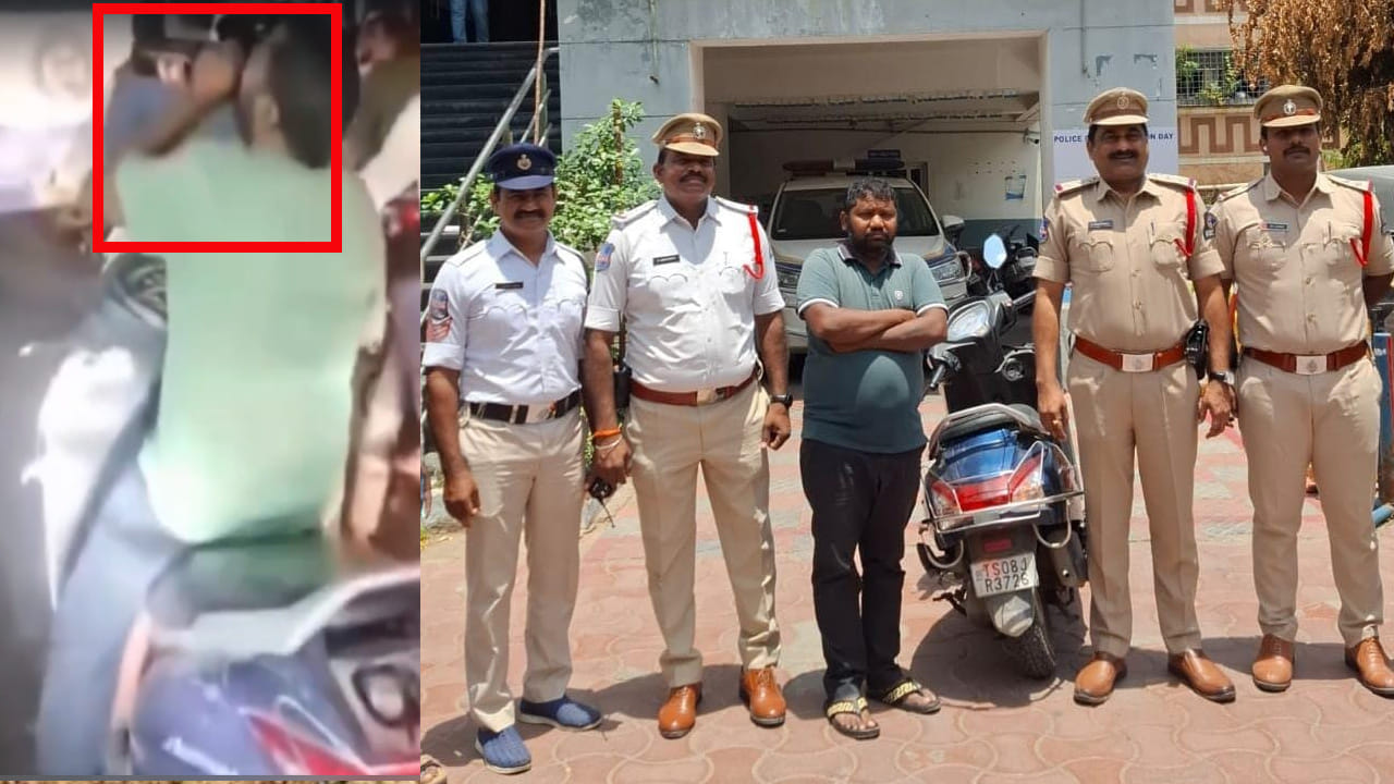 మనల్ని ఎవడ్రా ఆపేదీ..! దర్జాగా బీరు కొడుతూ యాక్టివా డ్రైవింగ్.. వీడియో వైరల్తో సీన్ సితారా..!