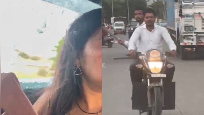 విహారయాత్రకు వచ్చిన ఫ్యామిలీపై పోకిరీల దాడి.. వీడియో వైరల్