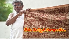 చేనేత కళాకారుడు నేసింది చీర కాదు..! దేశం మెచ్చిన కళాఖండం