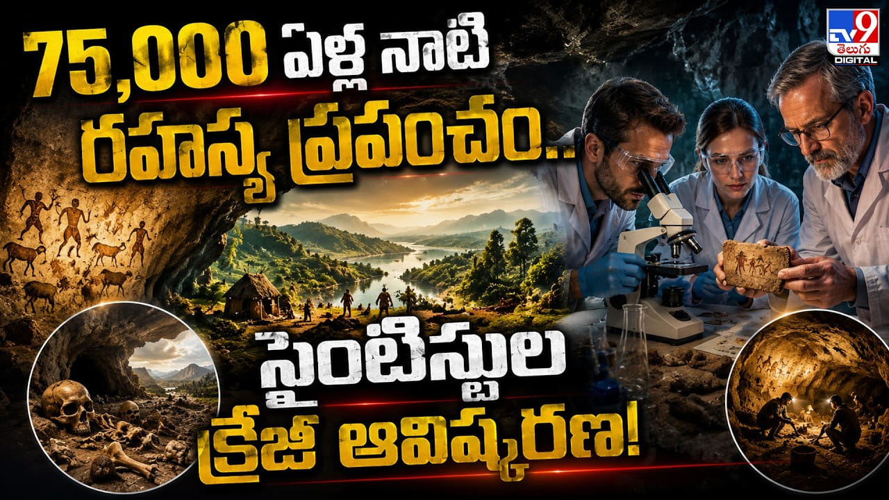 75,000 ఏళ్ల నాటి రహస్య ప్రపంచం.. సైంటిస్టుల క్రేజీ ఆవిష్కరణ! 75,000 ఏళ్ల నాటి రహస్య ప్రపంచం.. సైంటిస్టుల క్రేజీ ఆవిష్కరణ!