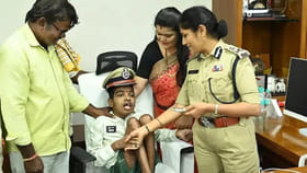దివ్యాంగుడి కల నెరవేర్చిన మల్కాజ్‌గిరి పోలీసులు..!