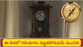 లోలక గడియారం ఏ దిశలో పెడితే శుభం? ఉత్తరంలో పెడితే కుబేరుడి..