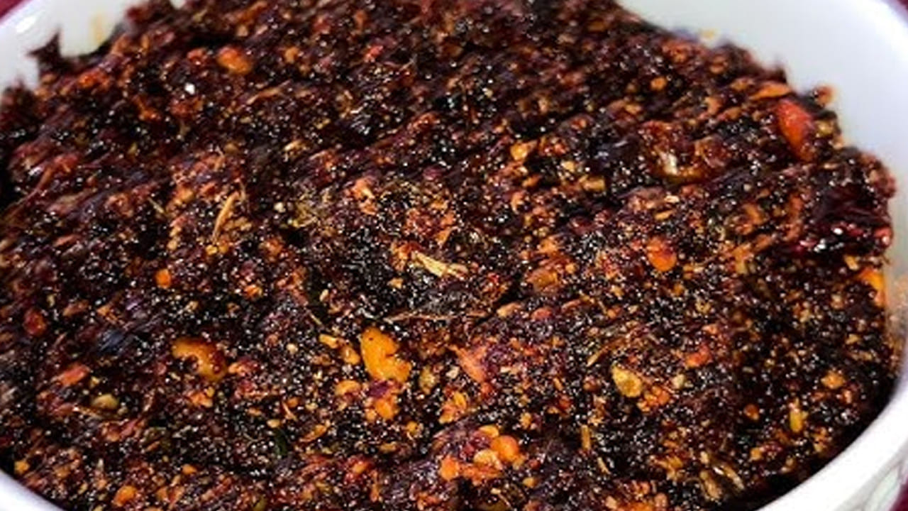 Pulihora Nilva Pachadi 5