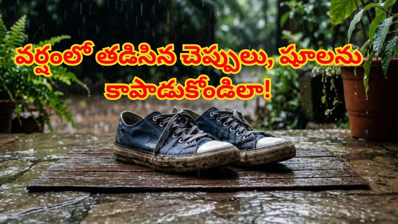 వర్షాకాలంలో తడిసిన షూస్ త్వరగా ఆరాలన్నా.. దుర్వాసన పోవాలన్నా ఈ సూపర్ ట్రిక్స్ ట్రై చేయండి..!