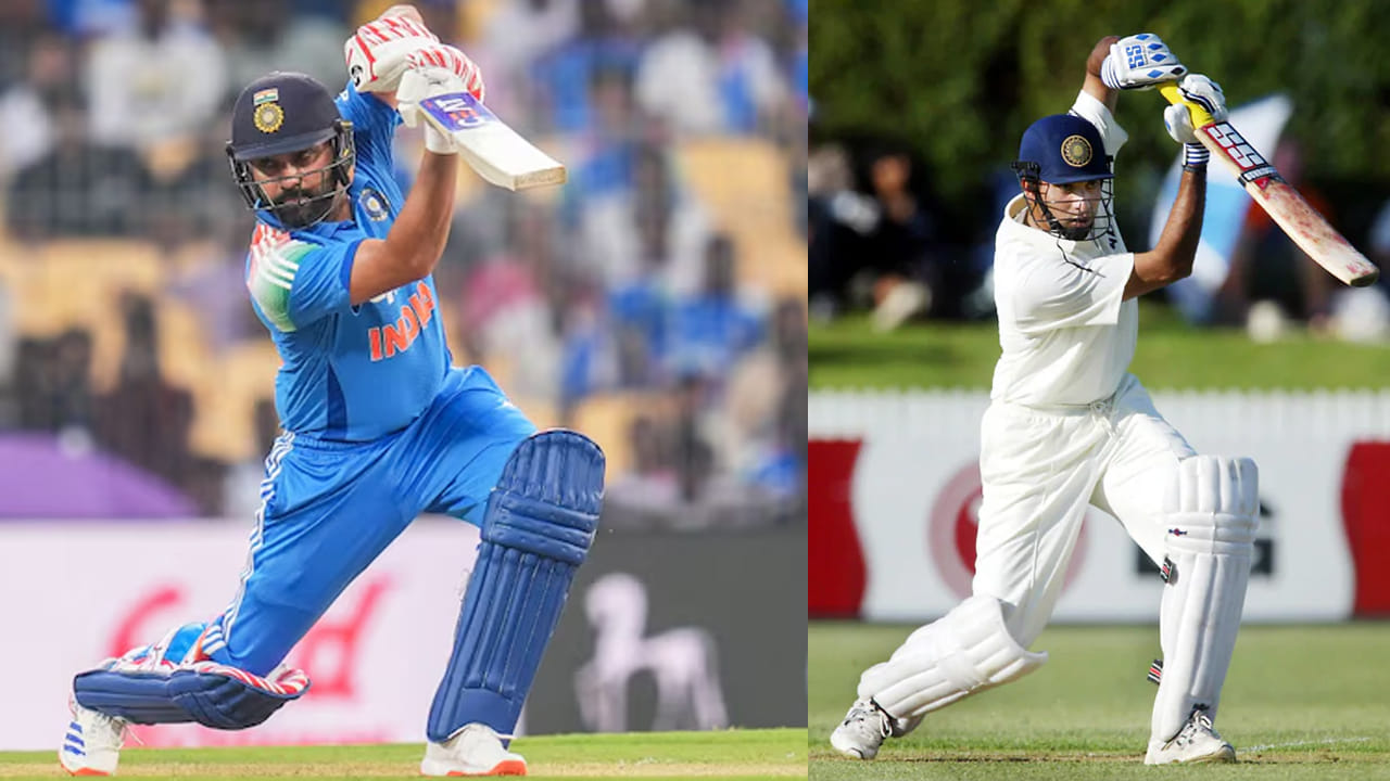 Rohit And Vvs Laxman 1