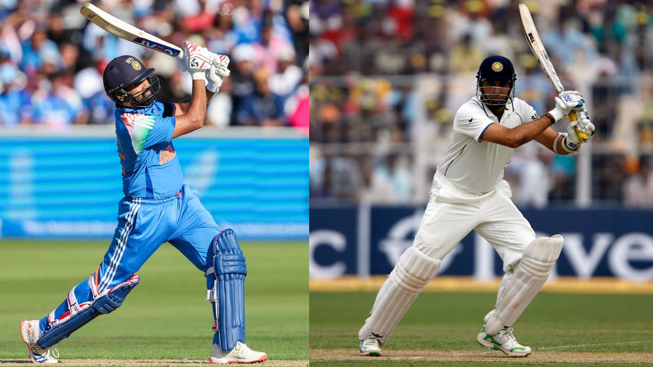 Rohit And Vvs Laxman