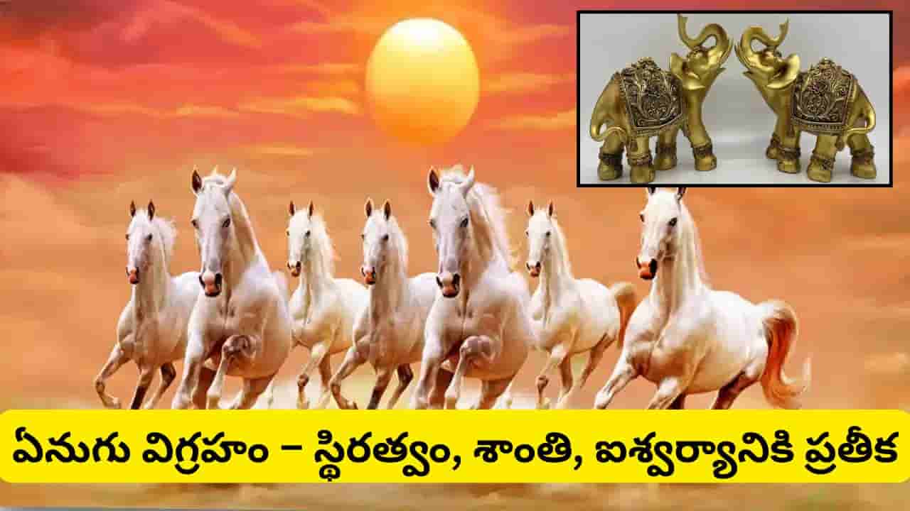 Vastu Tips: వాస్తులో ఏది శుభం? ఏడు గుర్రాల చిత్రం లేదా ఏనుగు విగ్రహం.. మీ ఇంటికి ఏది అదృష్టాన్ని తెస్తుందో తెలుసా!?
