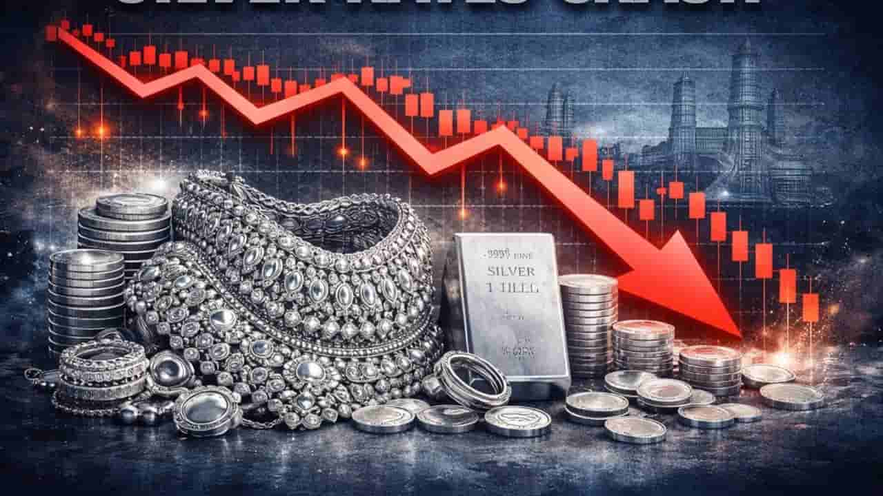 Silver Prices: రెండు నెలల్లో వెండి ధర ఎంత తగ్గిందో తెలిస్తే అవాక్కవుతారు!
