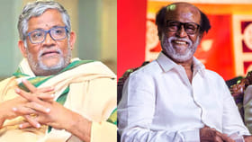 ఆయన పేరు వినగానే రజినీకాంత్ సిగరెట్ పడేసి నిలబడ్డారు..