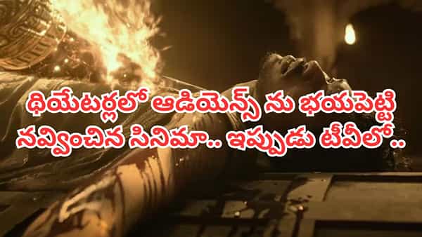 Cinema: థియేటర్లలో ఆడియెన్స్ను భయపెట్టింది.. ఓటీటీలో రికార్డు వ్యూస్.. ఇప్పుడు టీవీలో బ్లాక్ బస్టర్ మూవీ