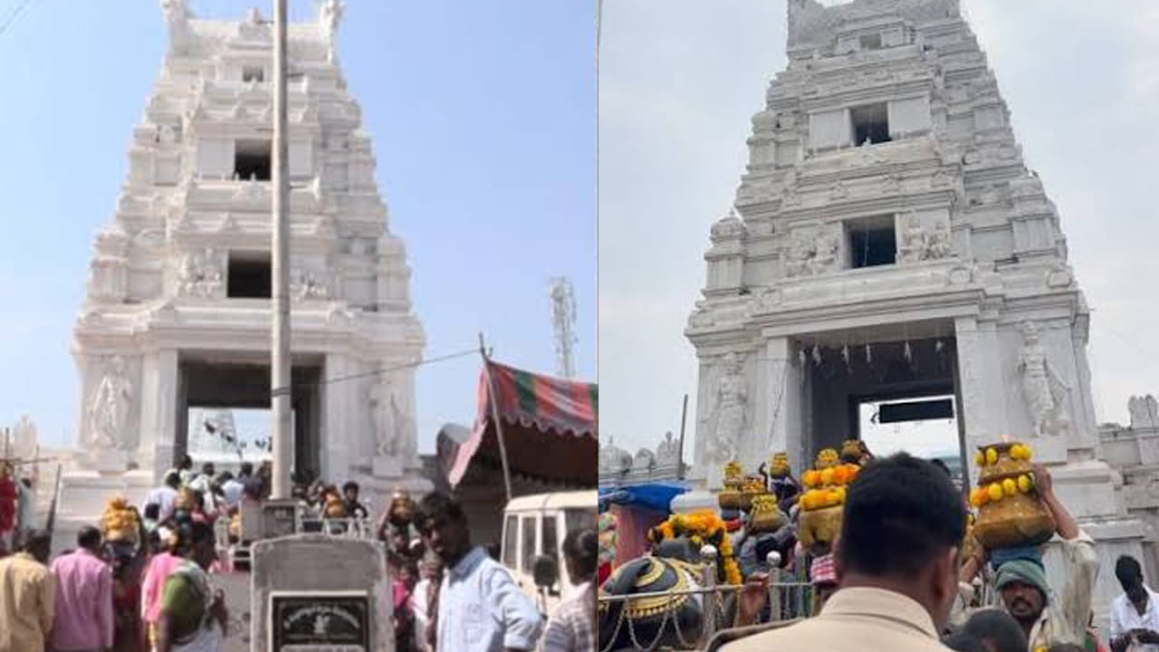 11వ శతాబ్దంలో పొలాస రాజుల కాలంలో ఇద్దరు దొంగలు ఒక ఊరికి వచ్చి ఆవులను దొంగిలించారంట. అయితే వారి వెంట ఆ ఊరివారు తరమడం మొదలు పెట్టారు. దీంతో ఆ దొంగలు చాలా భయపడి  పోయారంట. అప్పుడే వారికి తమ పక్కన శివలింగం కనిపిస్తుంది. దీంతో దానిని చూసిన వెంటనే, మమ్మల్ని గుర్తించకుండా కాపాడితే, నీకు గుడి కట్టిస్తాం అని మొక్కుకున్నారంట. దీంతో అప్పటికప్పుడే ఆ ఆవుల రంగు మారిపోయిందంట.అప్పుడు ఆ ఇద్దరు దొంగలు రాత్రికి రాత్రే ఆలయాన్ని నిర్మించారంట.