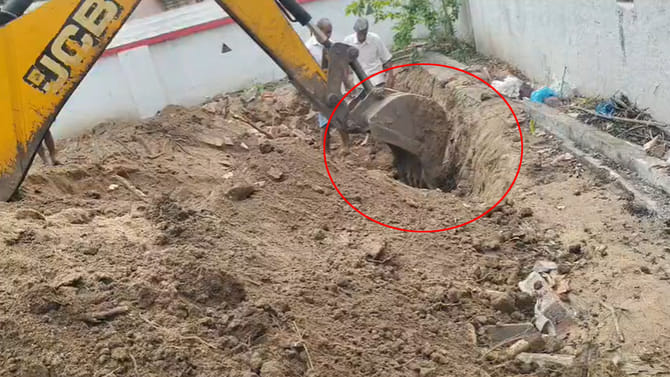 శివాలయ పునర్నిర్మాణం కోసం తవ్వకాల్లో ఏం బయటపడ్డాయో తెలుసా..?