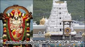 శ్రీవారి వీఐపీ దర్శనాన్ని ఎరగా వేసిన రియల్ ఎస్టేట్ సంస్థ..!