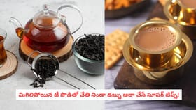 మిగిలిపోయిన టీ పొడితో చేతి నిండా డబ్బు ఆదా చేసే సూపర్ టిప్స్!
