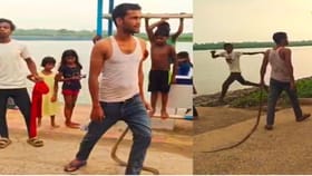 తనను కాటేసిందని కోపంతో పామునే కొరికేసిన యువకుడు