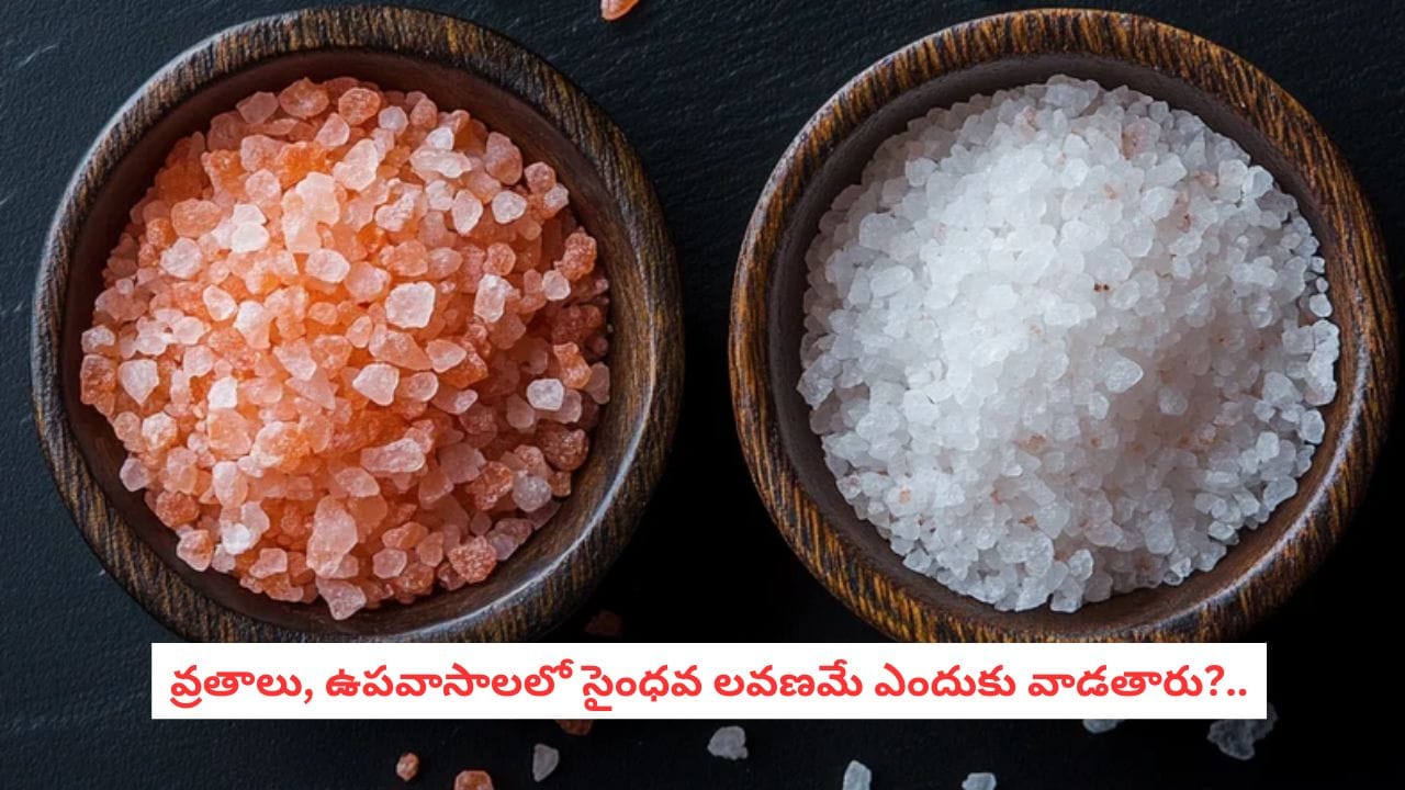 Fasting Secrets: ఉపవాసాల సమయంలో సాధారణ ఉప్పు కాకుండా సైంధవ లవణమే ఎందుకు వాడతారో తెలుసా?