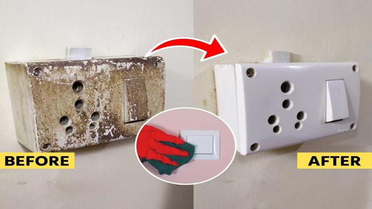 Cleaning Tips: మీ ఇంటి స్విచ్బోర్డులు పసుపు రంగులోకి మారాయా? ఇలా చేస్తే కొత్త వాటిలా మెరుసిపోతాయ్