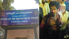యువకుడిని స్తంభానికి కట్టేసి కొట్టిన జనం..!