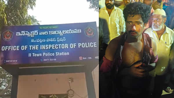 దారుణం.. యువకుడిని స్తంభానికి కట్టేసి కొట్టిన జనం.. పోలీసుల ఎంట్రీతో..!