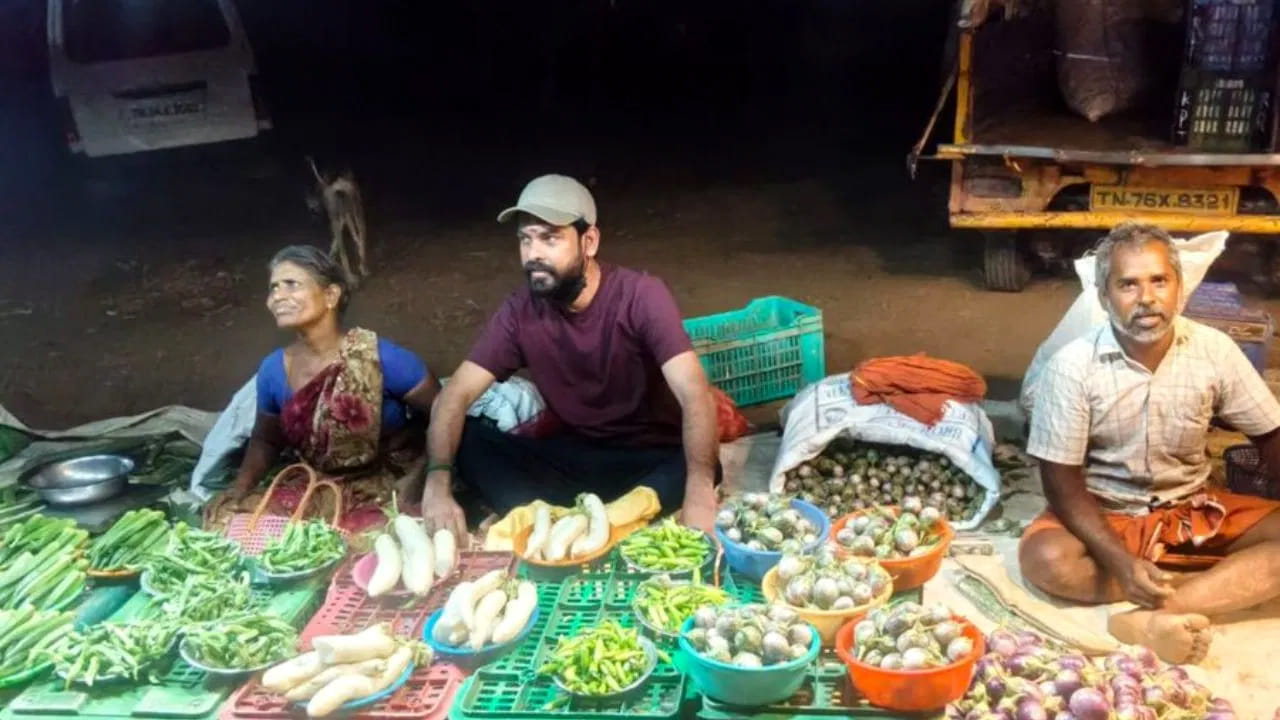 అయ్యయ్యో ఎంత కష్టమొచ్చింది..! రోడ్డు మీద కూరగాయలు అమ్ముతూ కనిపించిన నటుడు..
