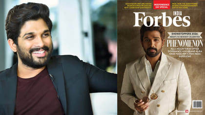 ఫోర్బ్స్ ఇండియా కవర్ పేజీపై అల్లు అర్జున్..
