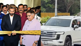 బన్నీ ప్రయాణించిన కారు అదేనా.. సోషల్ మీడియాలో వైరల్..!