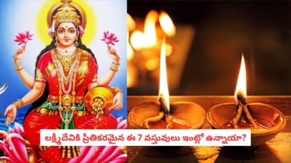 లక్ష్మీదేవికి ప్రీతికరమైన ఈ 7 వస్తువులు ఇంట్లో ఉన్నాయా?